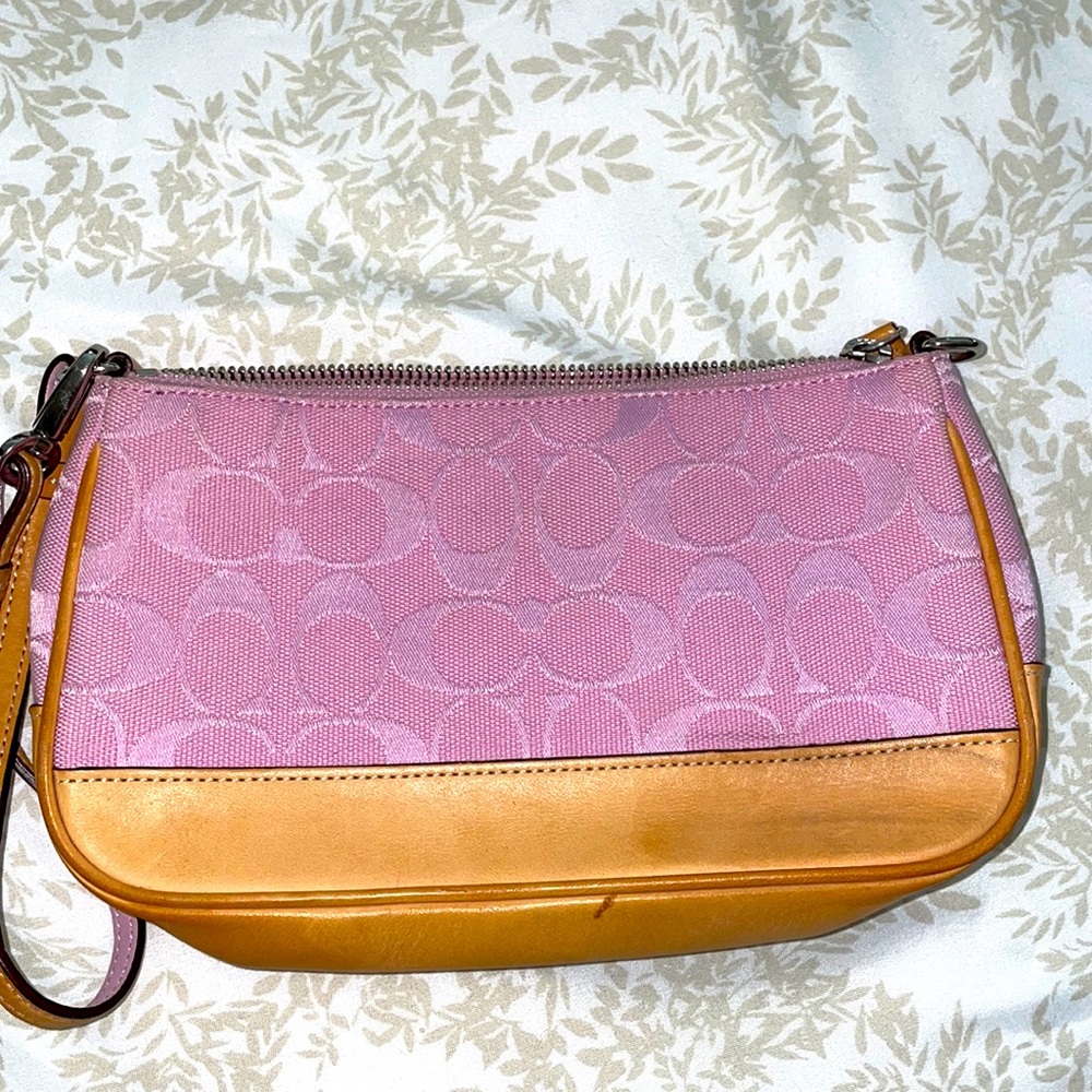 Coach wristlet purse